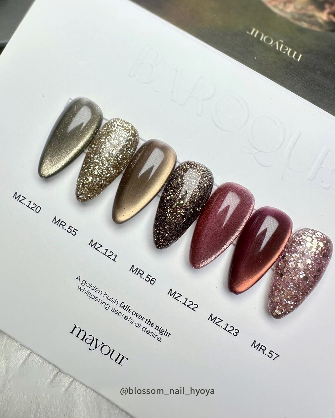 MAYOUR MZ121 (Baroque) - 8ml - Koreannails.co.uk
