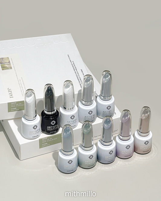 MITHMILLO Artistic Signature Daze Syrup Gel Polish Set (10pcs) – Korean Nail Gel Collection - Koreannails.co.uk