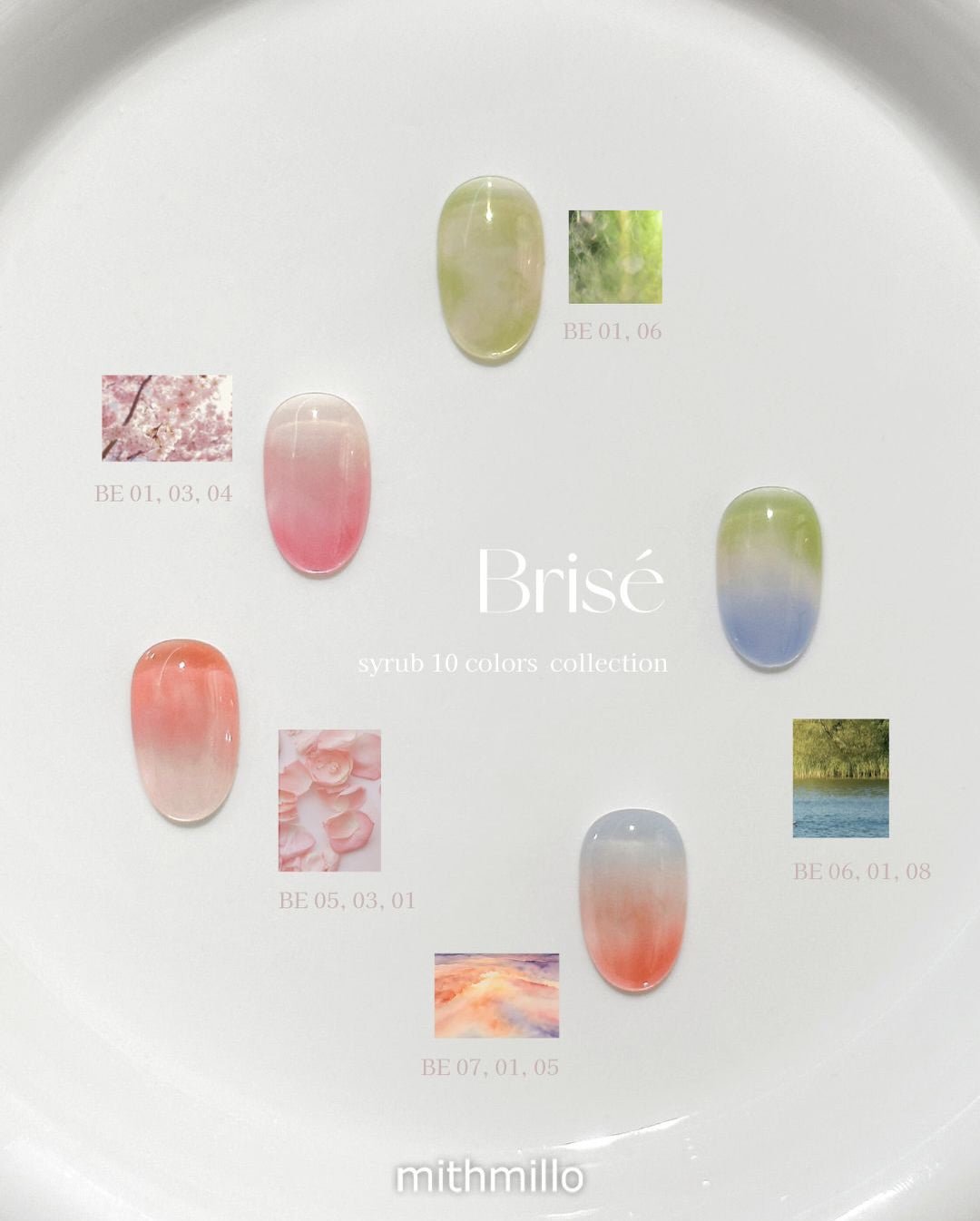 MITHMILLO BE03 (Brisé Collection) - 10ml - Koreannails.co.uk