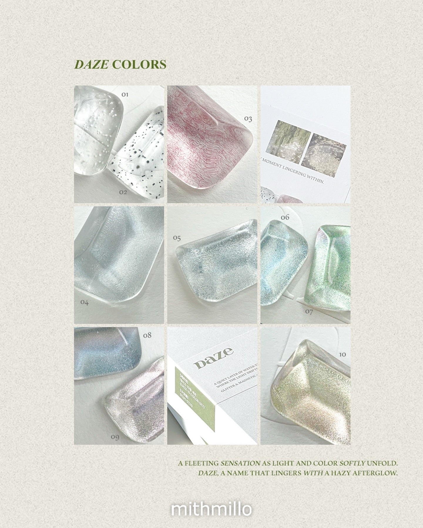 MITHMILLO DZ07 (Daze Collection) - 10ml - Koreannails.co.uk