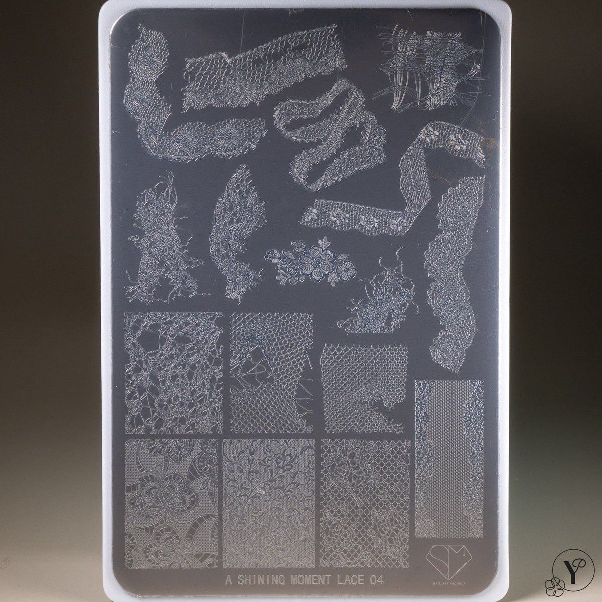 MITHMILLO x A Shining Moment Denim Stamping Plates Set (4pcs/set) - Koreannails.co.uk