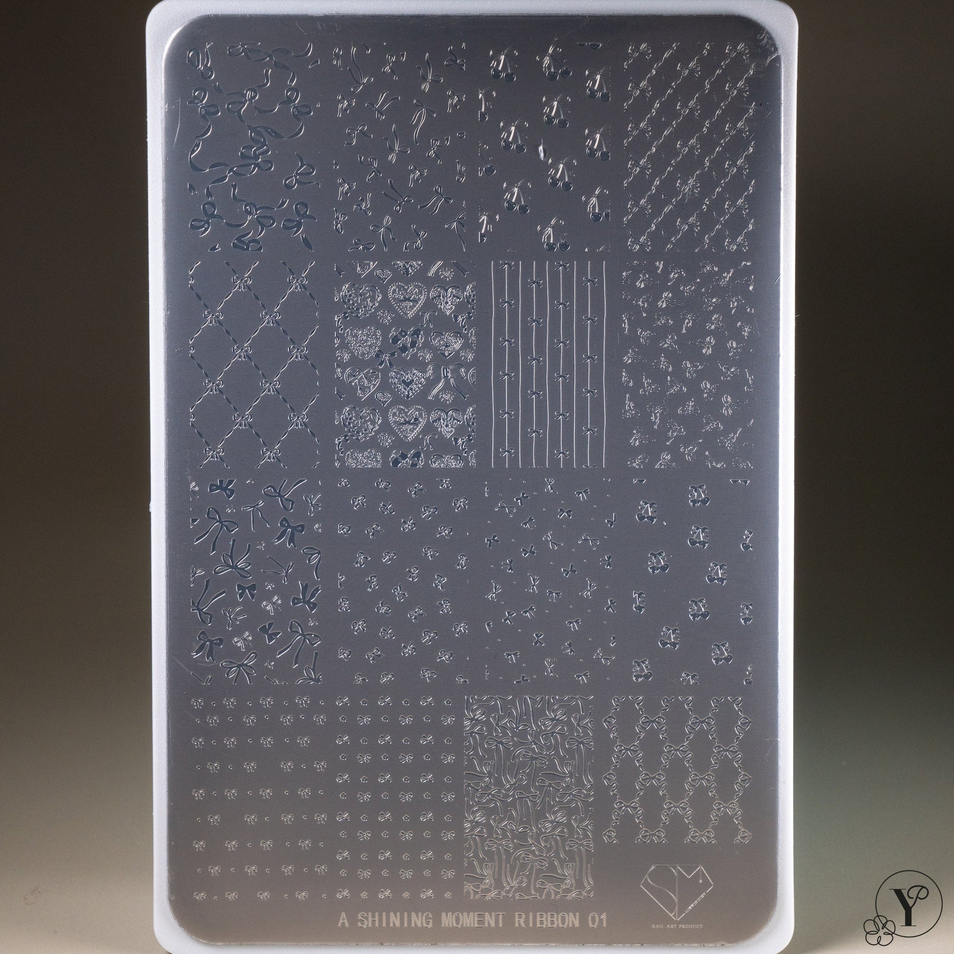 MITHMILLO x A Shining Moment Denim Stamping Plates Set (4pcs/set) - Koreannails.co.uk
