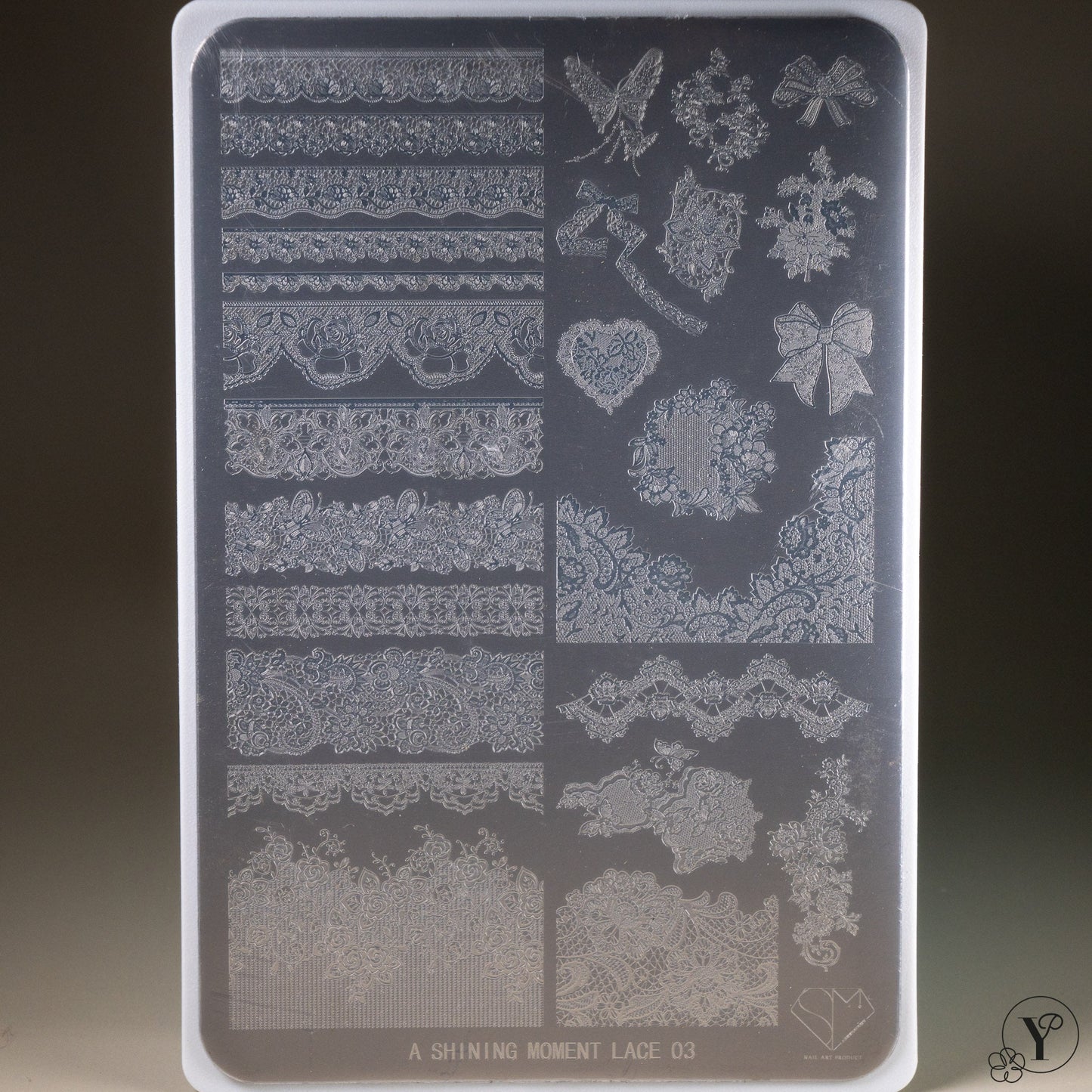 MITHMILLO x A Shining Moment Lace Stamping Plates Set (3pcs/set) - Koreannails.co.uk
