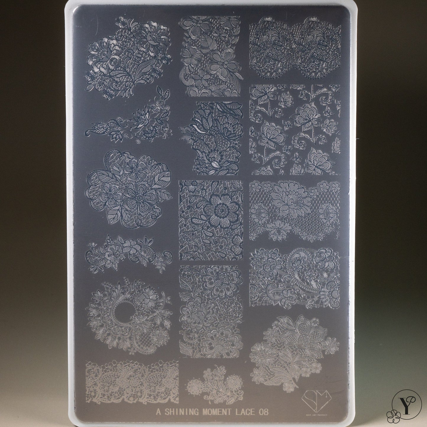 MITHMILLO x A Shining Moment New Lace Stamping Plates Set (3pcs/set) - Koreannails.co.uk