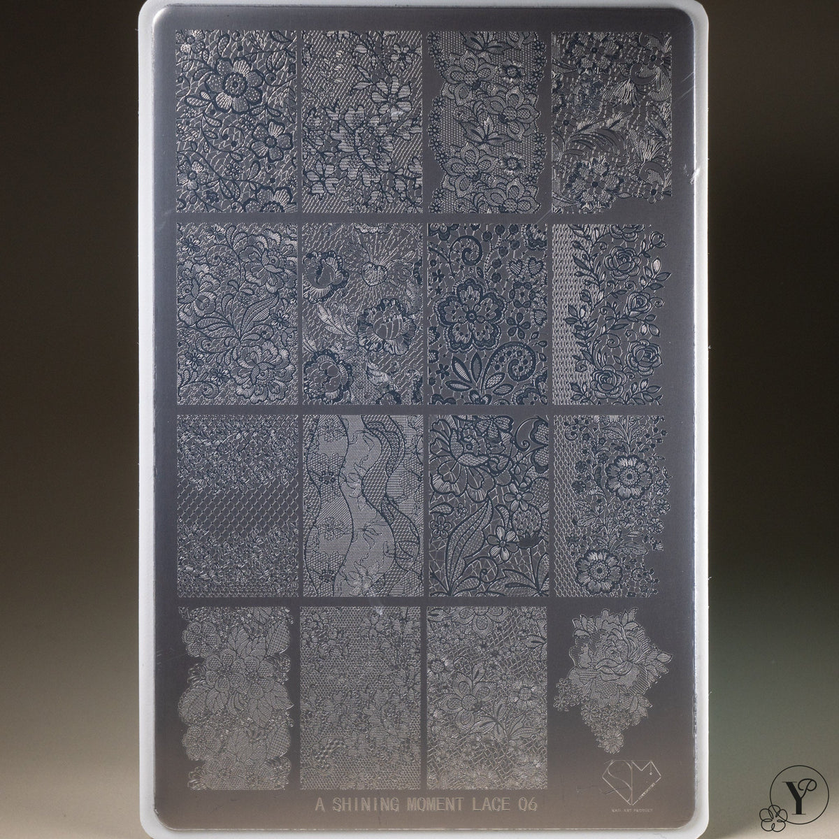 MITHMILLO x A Shining Moment New Lace Stamping Plates Set (3pcs/set) - Koreannails.co.uk