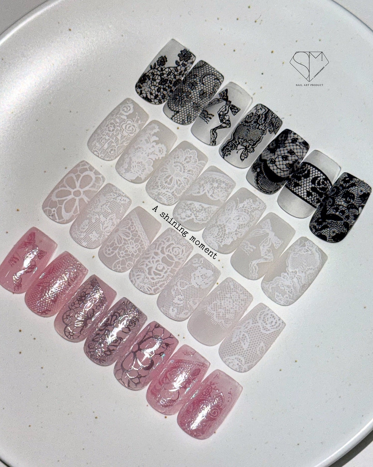 MITHMILLO x Shining Moment Stamping Gel Polish Set – Korean Nail Gel Collection and 4 Stamping Plates - Koreannails.co.uk