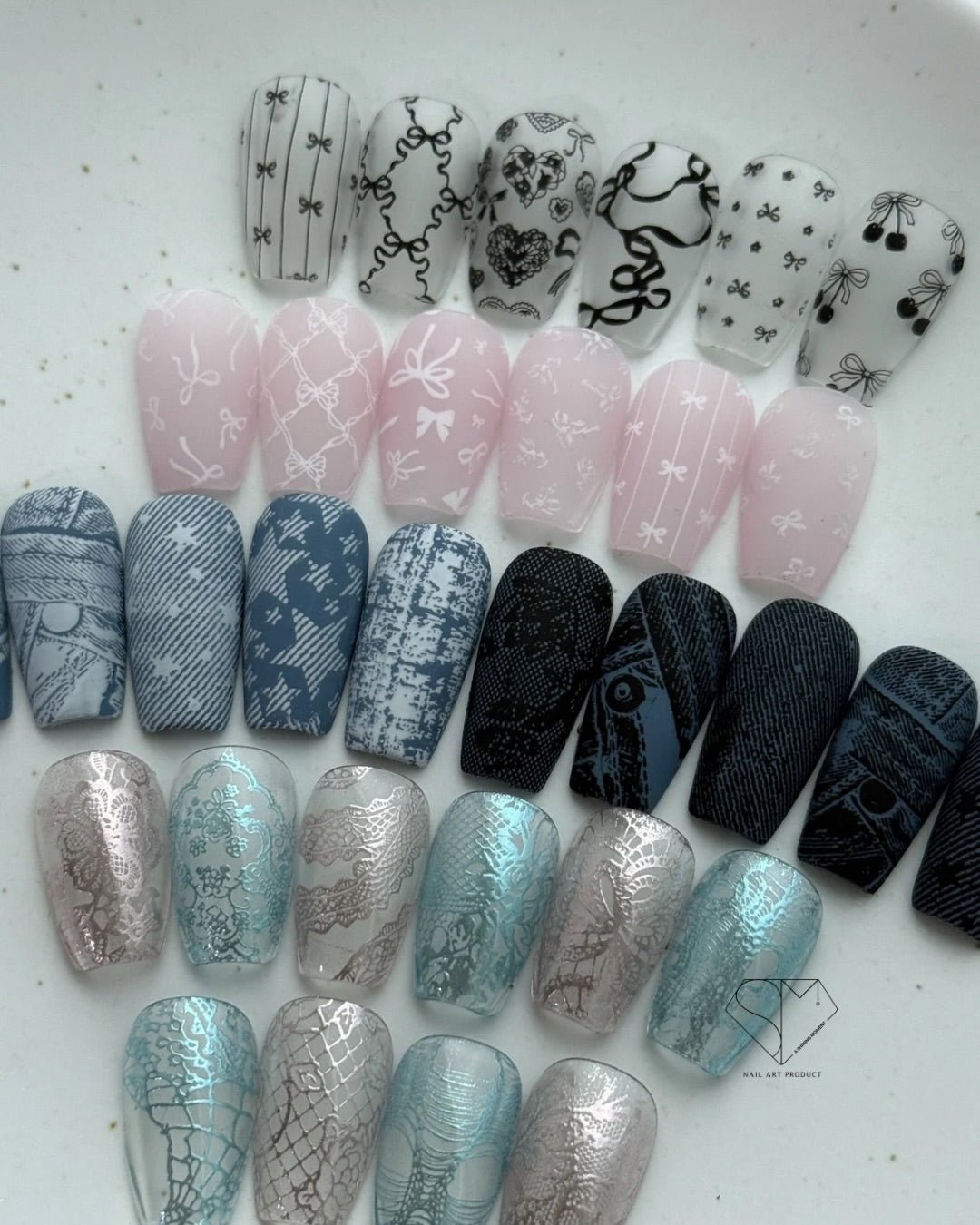 MITHMILLO x Shining Moment Stamping Gel Polish Set – Korean Nail Gel Collection and 4 Stamping Plates - Koreannails.co.uk