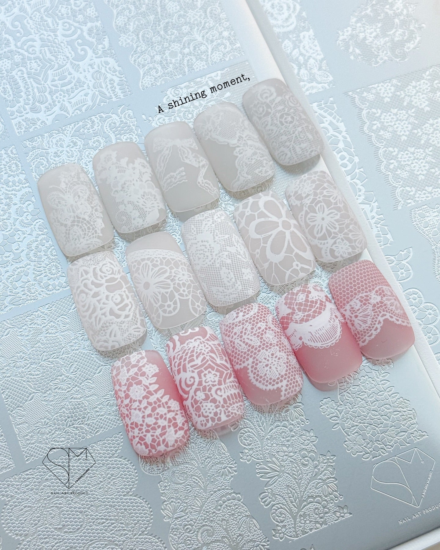 MITHMILLO x Shining Moment Stamping Gel Polish Set – Korean Nail Gel Collection and 4 Stamping Plates - Koreannails.co.uk