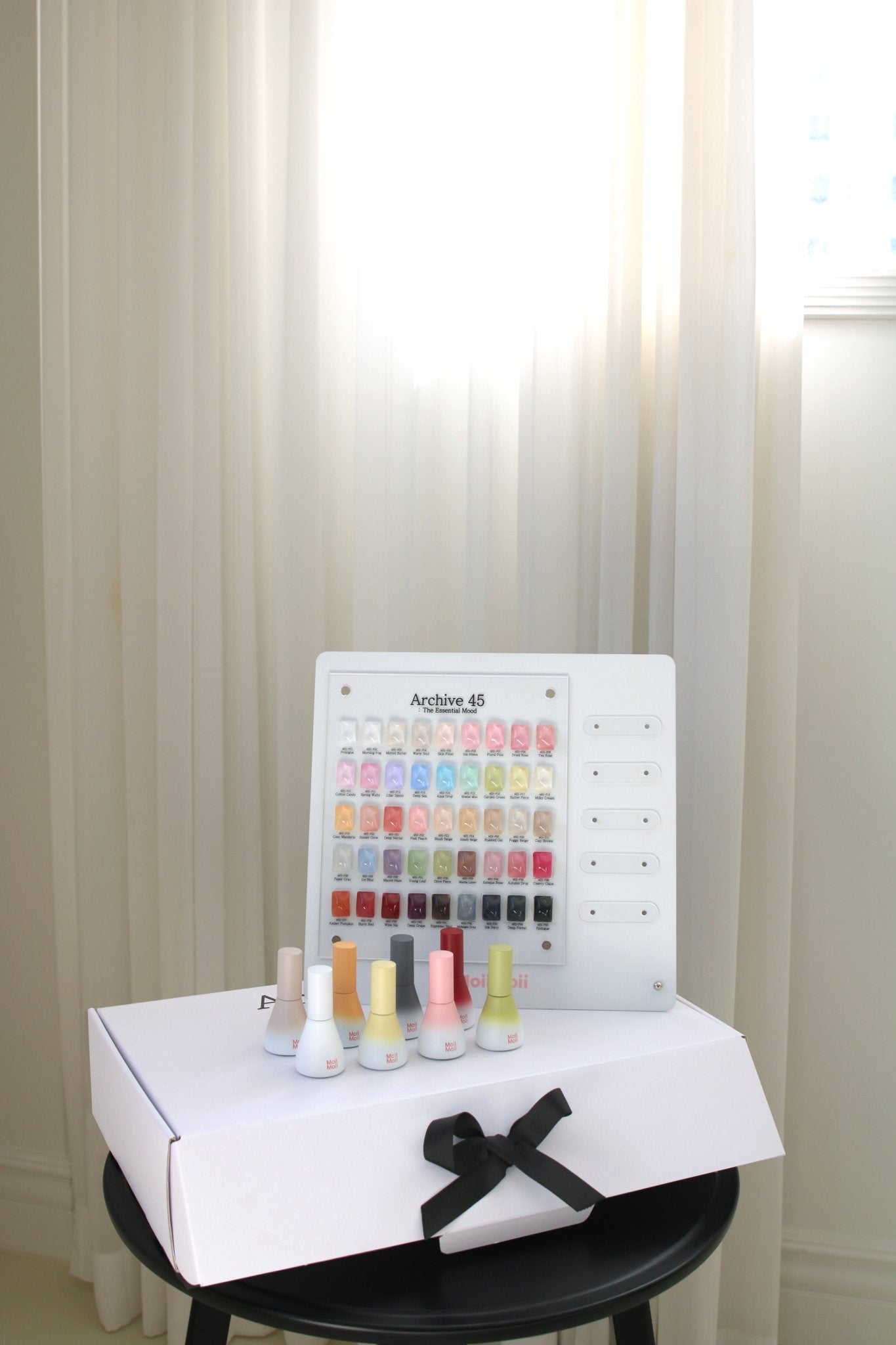 MOII MOII Archive 45 Syrup Gel Polish Set – Korean Nail Gel Collection (45 Colors) - Gel