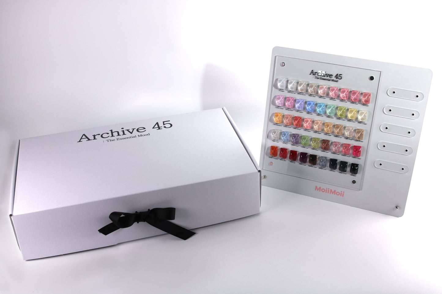 MOII MOII Archive 45 Syrup Gel Polish Set – Korean Nail Gel Collection (45 Colors) - Gel