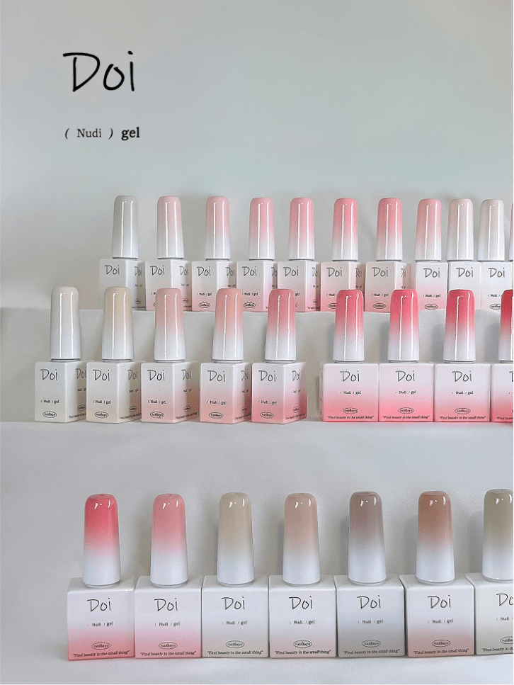 Nailbayo DOI Core Nudi Gel DS01–DS50 Collection – 50 Colours - Koreannails.co.uk