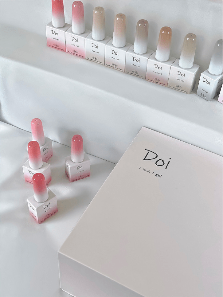 Nailbayo DOI Core Nudi Gel DS01–DS50 Collection – 50 Colours - Koreannails.co.uk