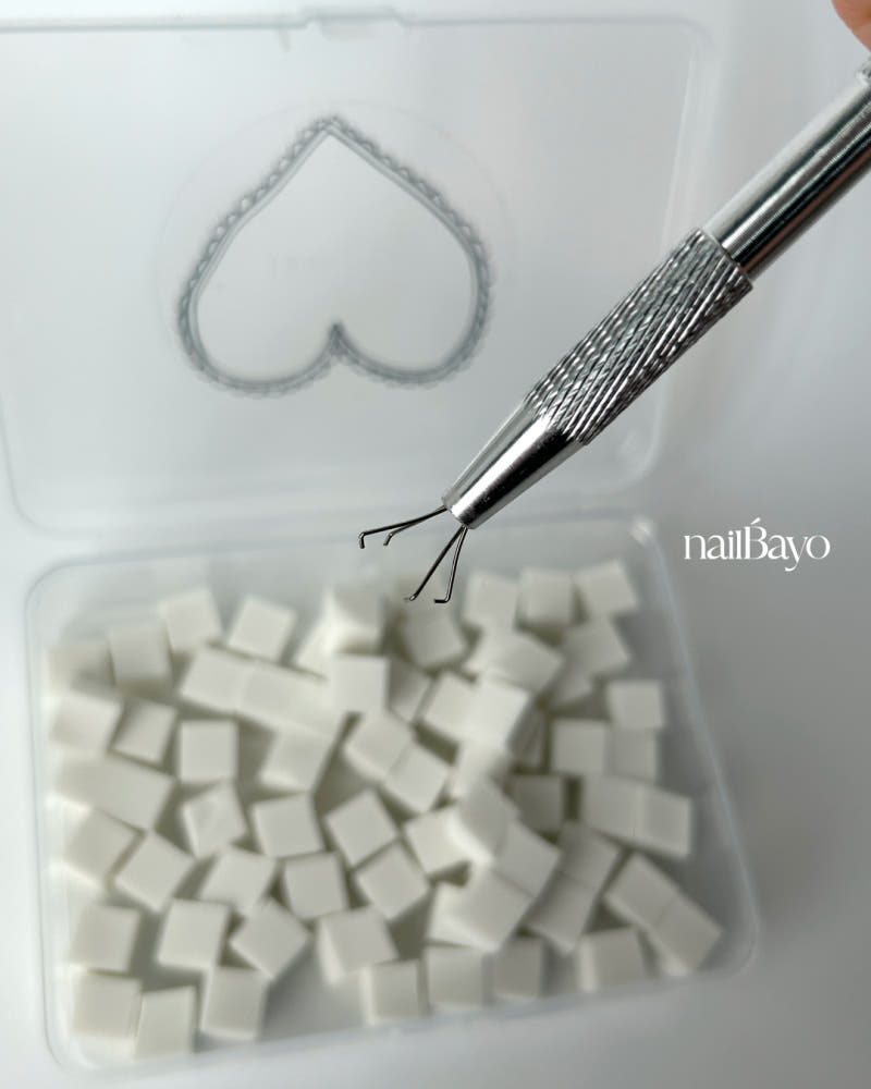 NAILBAYO Nail Art Sponges and picker - Koreannails.co.uk