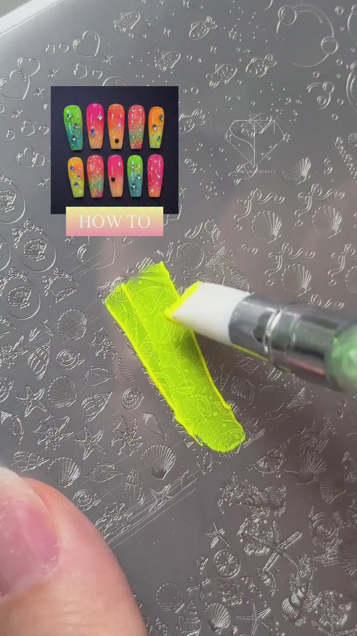 MITHMILLO A Shining Moment Perfect Stamping Neon Gel_11.mp4