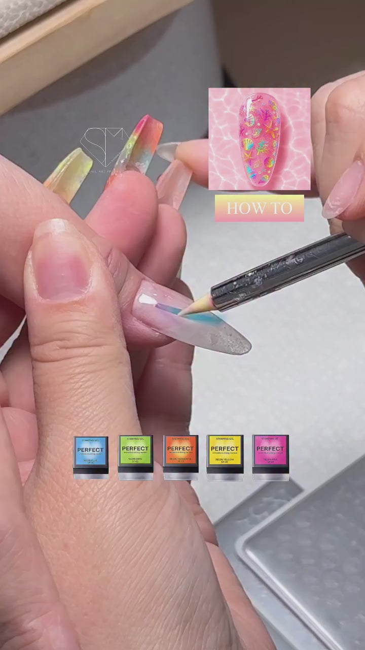 MITHMILLO A Shining Moment Perfect Stamping Neon Gel_13.mp4