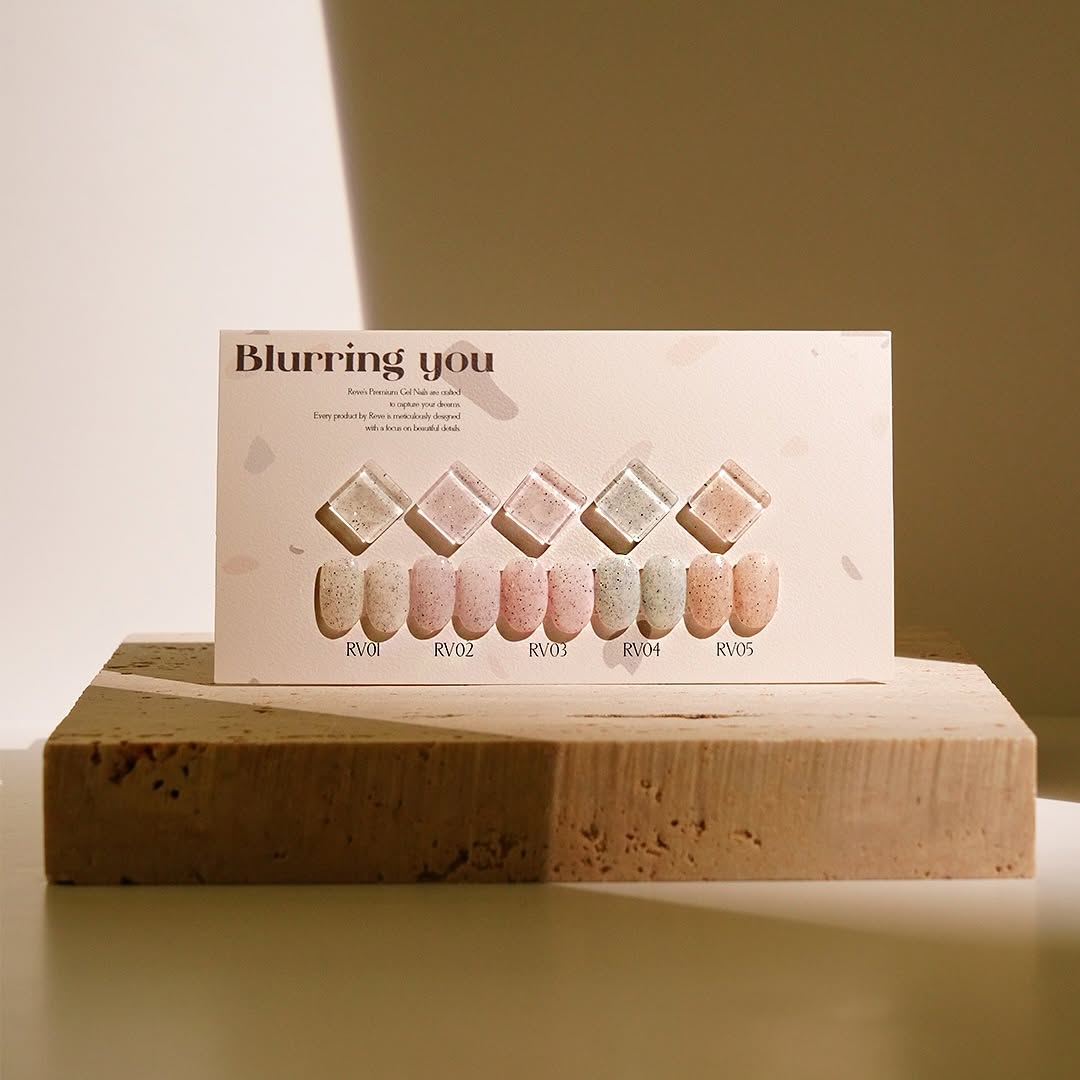 REVE IN NAIL Blurring You - 5pcs/set - Koreannails.co.uk