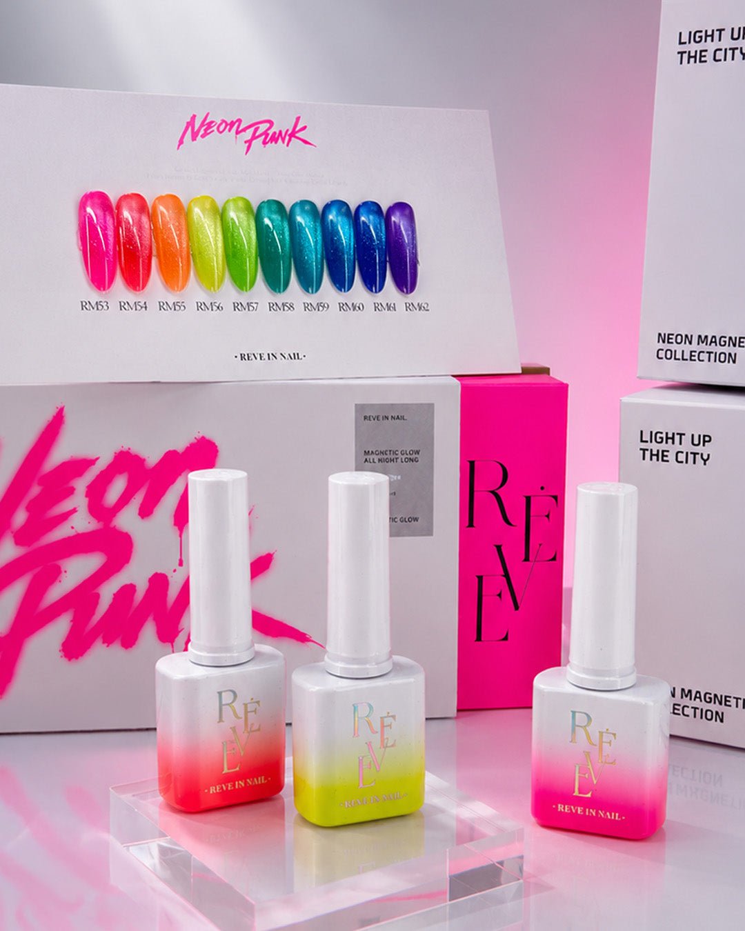 REVE IN NAIL RM60 (Neon Punk) - 10ml - Koreannails.co.uk