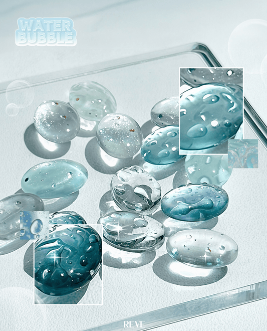 REVE IN NAIL WATERBUBBLE (5pcs) - Korean Nail Gel Collection - Koreannails.co.uk