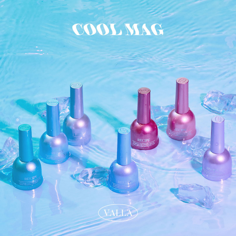 VALLA COOLMAG 7pcs/set - Gel