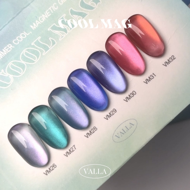 VALLA COOLMAG 7pcs/set - Gel