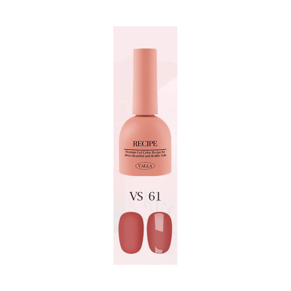 VALLA VS61 (Maroon Burgendy Collection) - 10ml - Koreannails.co.uk