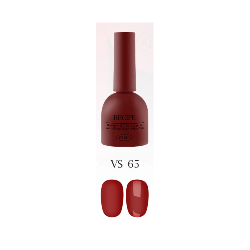 VALLA VS65 (Maroon Burgendy Collection) - 10ml - Koreannails.co.uk