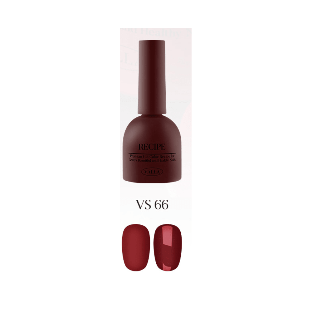 VALLA VS66 (Maroon Burgendy Collection) - 10ml - Koreannails.co.uk